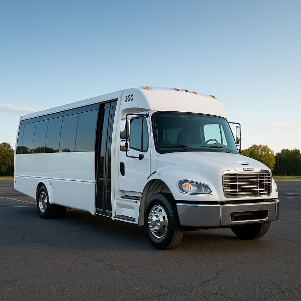 Eugene Shuttle Bus Rentals 25 Passenger Shuttle Bus