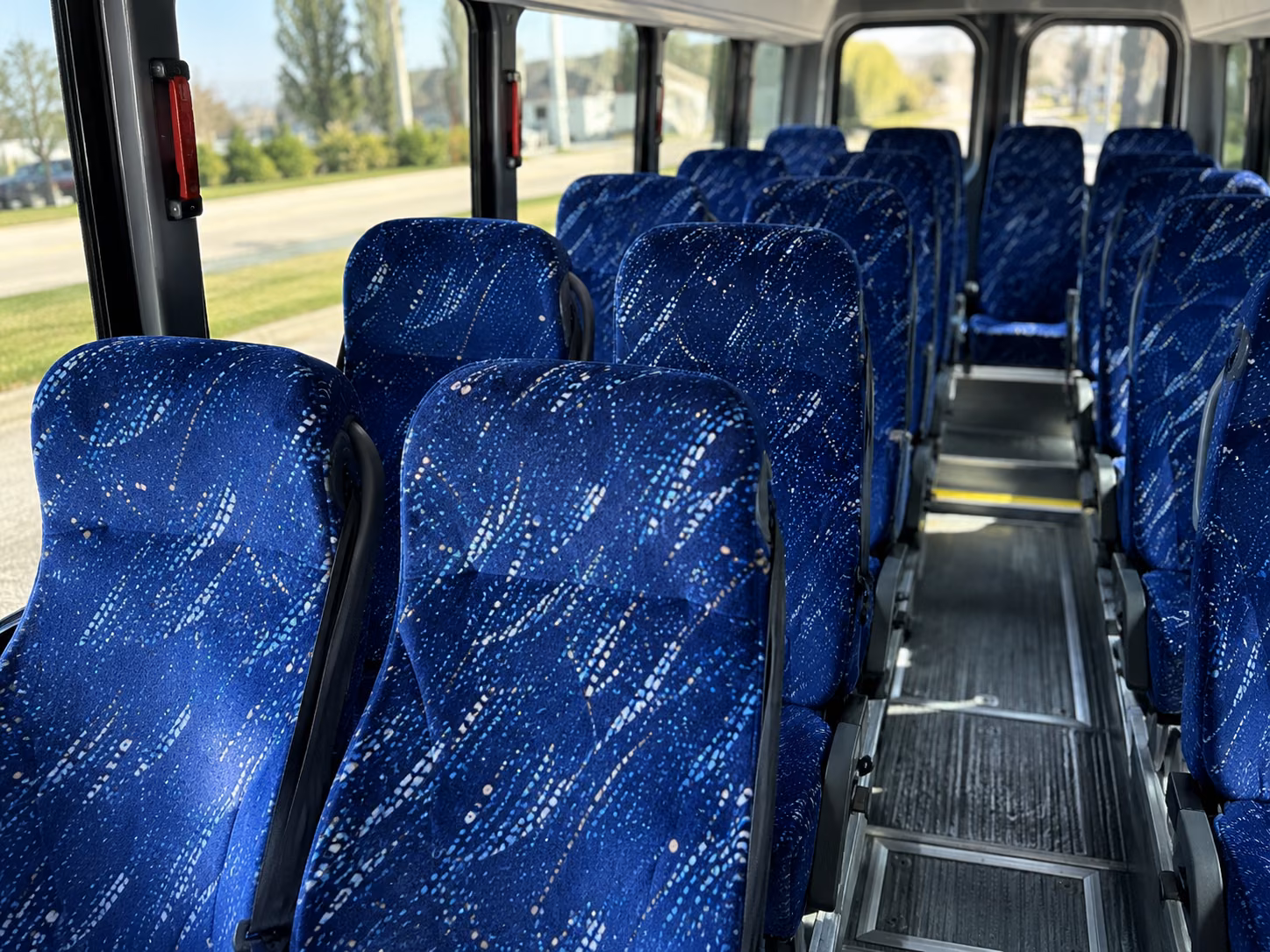 eugene hospital and campus shuttle bus rentals