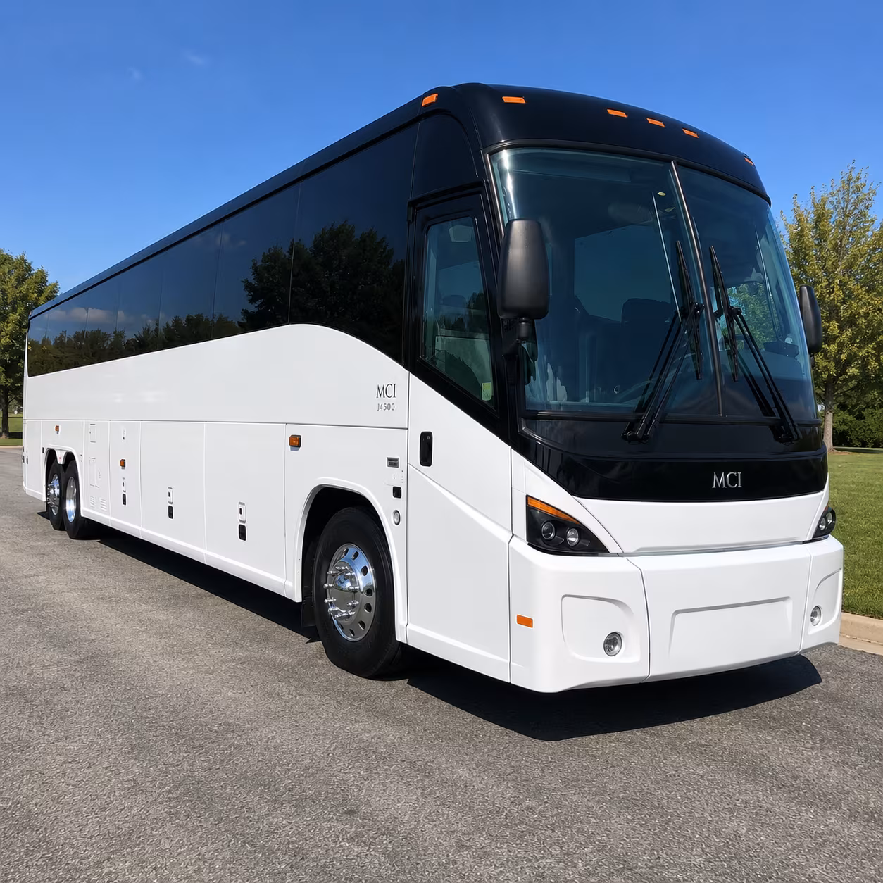 eugene long distance charter bus prices